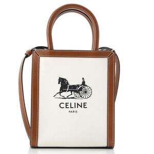 Celine Sulky Vertical Cabas Tote Mini